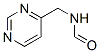 Formamide, N-(4-pyrimidinylmethyl)- (9CI) Structure