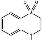 3,4-DIHYDRO-2H-1,4-BENZOTHIAZINE 1,1-DIOXIDE Structure