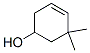 5,5-Dimethyl-3-cyclohexen-1-ol Structure