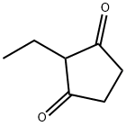 2-乙基-1,3-环戊二酮,823-36-9,结构式