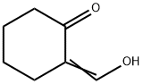 2-(ヒドロキシメチレン)-1-シクロヘキサノン 化学構造式
