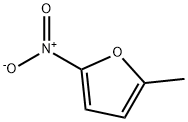 2-メチル-5-ニトロフラン 化学構造式