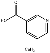 calcium dinicotinate  Struktur