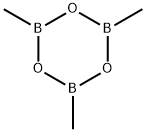 Trimethylboroxine Structure