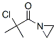 Aziridine, 1-(2-chloro-2-methyl-1-oxopropyl)- (9CI) Structure