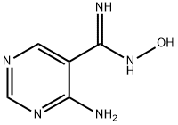 5-Pyrimidinecarboximidamide,4-amino-N-hydroxy- 结构式