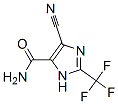 5-cyano-2-(trifluoromethyl)-3H-imidazole-4-carboxamide Structure