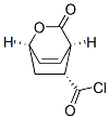 2-Oxabicyclo[2.2.2]oct-7-ene-5-carbonyl chloride, 3-oxo-, (1alpha,4alpha,5alpha)- (9CI) Structure