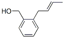 Benzenemethanol, 2-(2E)-2-butenyl- (9CI) Struktur