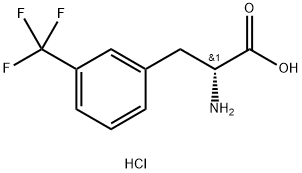 D-3-三氟甲基苯丙氨酸,82317-79-1,结构式