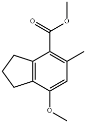 1H-Indene-4-carboxylicacid,2,3-dihydro-7-methoxy-5-methyl-,methylester(9CI)|