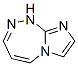 1H-Imidazo[2,1-c][1,2,4]triazepine(9CI) Structure