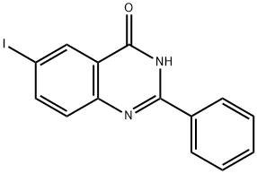 6-IODO-2-PHENYL-1H-QUINAZOLIN-4-ONE, 82326-76-9, 结构式
