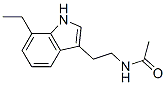 Acetamide, N-[2-(7-ethyl-1H-indol-3-yl)ethyl]- (9CI) Structure