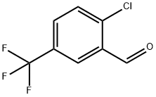 2-Chloro-5-trifluoromethylbenzaldehyde Struktur