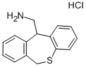 11-(Aminomethyl)-6,11-dihydrodibenzo(b,e)thiepin hydrochloride Structure