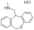 11-(Methylaminomethyl)-6,11-dihydrodibenzo(b,e)thiepin hydrochloride Structure