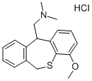 4-Methoxy-11-(dimethylaminomethyl)-6,11-dihydrodibenzo(b,e)thiepin hyd rochloride Structure