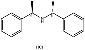 (R,R)-(+)-ビス(α-メチルベンジル)アミン  塩酸塩 化学構造式