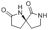 1,7-Diazaspiro[4.4]nonane-2,6-dione,(R)-(9CI) Structure