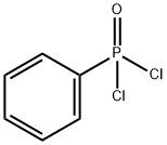 フェニルホスホン酸 ジクロリド 化学構造式