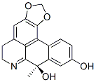 (8R)-6,8-Dihydro-8-methyl-5H-benzo[g]-1,3-benzodioxolo[6,5,4-de]quinoline-8,10-diol Structure