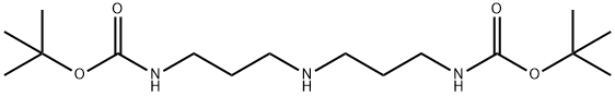 1,9-BIS-BOC-1,5,9-TRIAZANONANE Structure