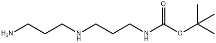 BOC-3,3'-IMINODIPROPYLAMINE Structure