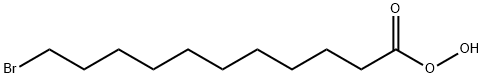 Undecaneperoxoic acid, 11-bromo- Structure