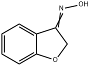 (3Z)-1-ベンゾフラン-3(2H)-オンオキシム 化学構造式