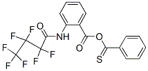 thiobenzyl N-heptafluorobutyrylanthranilate|