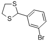 1,3-DITHIOLANE, 2-(m-BROMOPHENYL)- 结构式