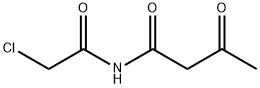 N-(2-CHLOROACETYL)-3-OXOBUTANAMIDE Structure