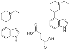 1H-Indole, 4-(1-ethyl-3-piperidinyl)-, (E)-2-butenedioate (2:1)|