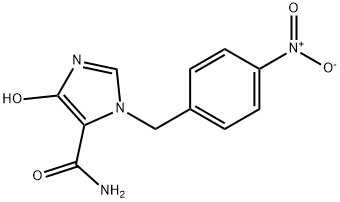 3-(4-Nitrobenzyl)-5-hydroxy-3H-imidazole-4-carboxamide 结构式
