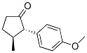 Cyclopentanone, 2-(4-methoxyphenyl)-3-methyl-, (2S,3S)- (9CI)|