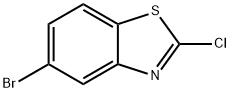 5-BROMO-2-CHLOROBENZOTHIAZOLE Struktur