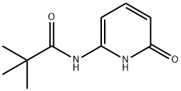 N-(6-ヒドロキシ-ピリジン-2-イル)-2,2-ジメチル-プロピオンアミド 化学構造式