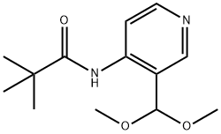 N-(3-DIMETHOXYMETHYL-PYRIDIN-4-YL)-2,2-DIMETHYL-PROPIONAMIDE Structure