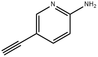 5-エチニル-2-ピリジンアミン 化学構造式