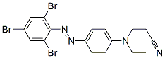 3-[ethyl[4-[(2,4,6-tribromophenyl)azo]phenyl]amino]propiononitrile,82457-18-9,结构式