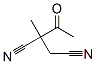 Butanedinitrile, 2-acetyl-2-methyl- (9CI) Structure