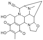 ナフトシアニジン 化学構造式