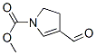 1H-Pyrrole-1-carboxylic acid, 4-formyl-2,3-dihydro-, methyl ester (9CI)|