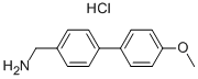 (4-甲氧基-[1,1-联苯]-4-基)甲胺盐酸盐, 82487-45-4, 结构式