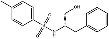 (S)-(-)-N-[1-(羟甲基)-2-苯基乙基]-4-甲基苯磺酰胺, 82495-70-3, 结构式