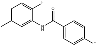 4-Fluoro-N-(2-fluoro-5-Methylphenyl)benzaMide, 97% Struktur
