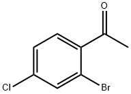 2-BROMO-4-CHLOROACETOPHENONE Structure