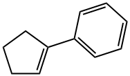 (1-シクロペンテニル)ベンゼン 化学構造式