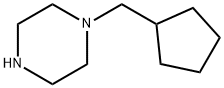 1-(Cyclopentylmethyl)piperazine Struktur